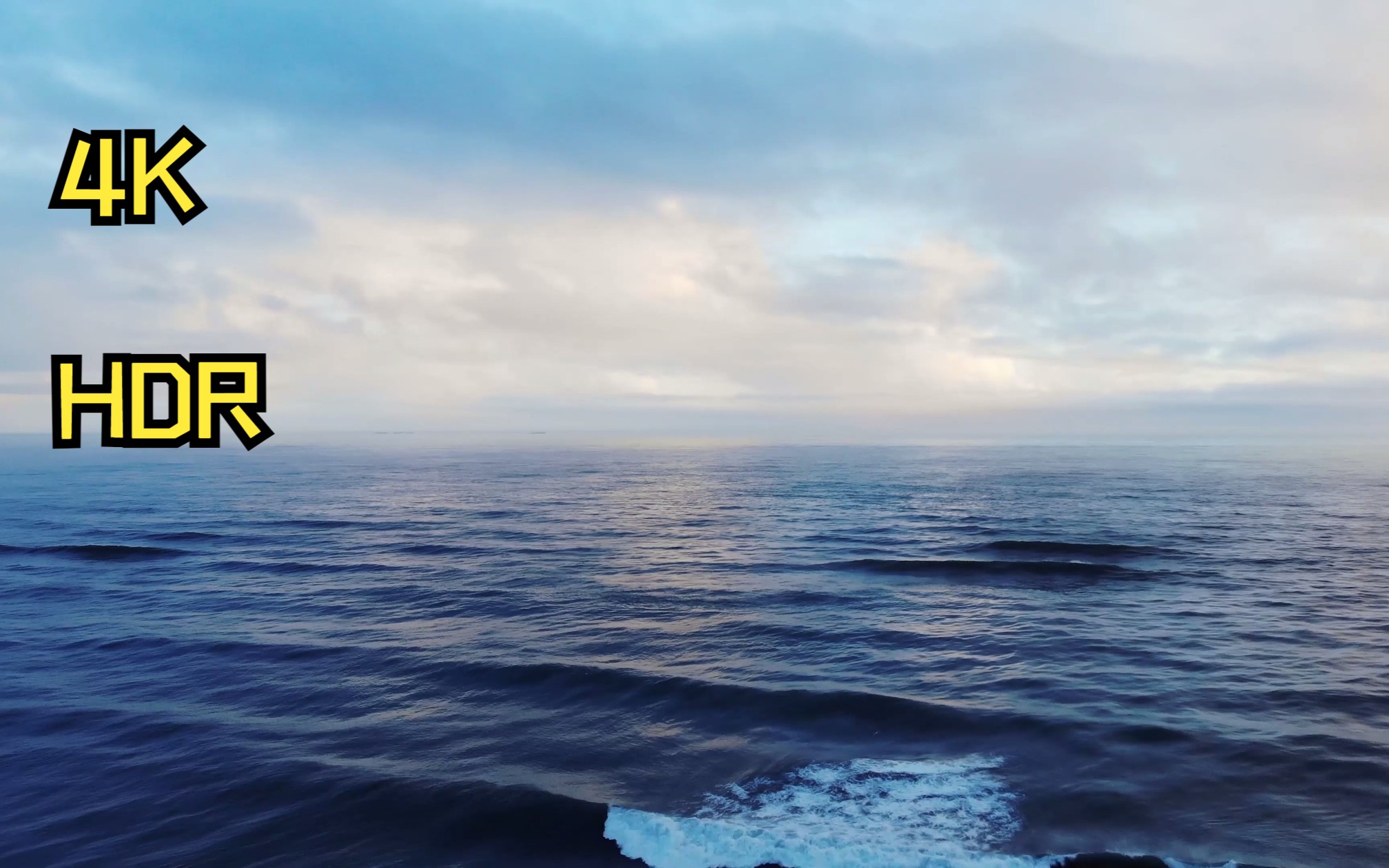 【4k hdr】海洋