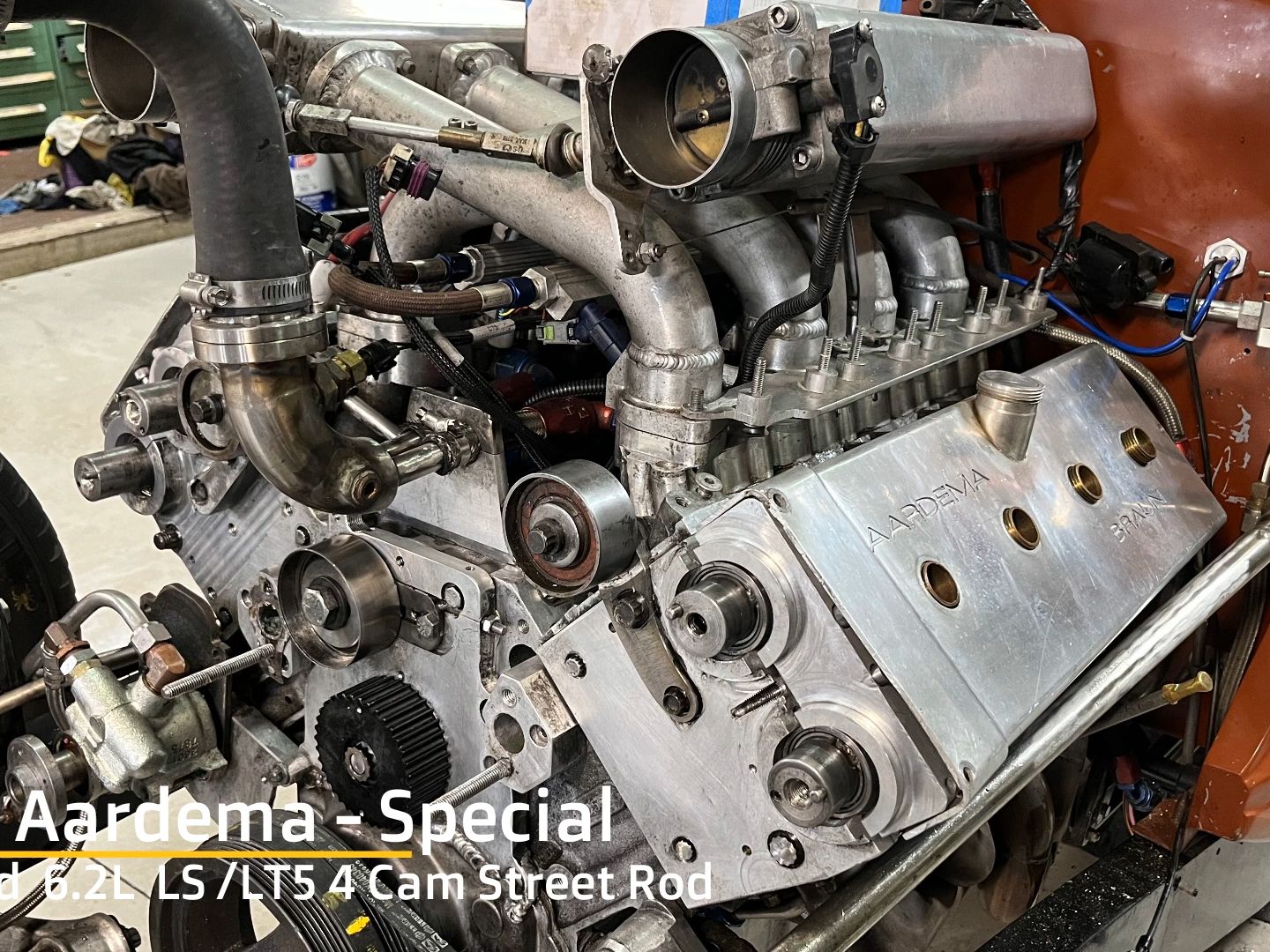 异端!把dohc缸头装上通用ls3发动机