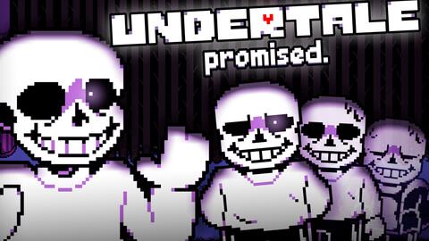 UNDERTALE - promised. Sans fight remake!_哔哩哔哩bilibili