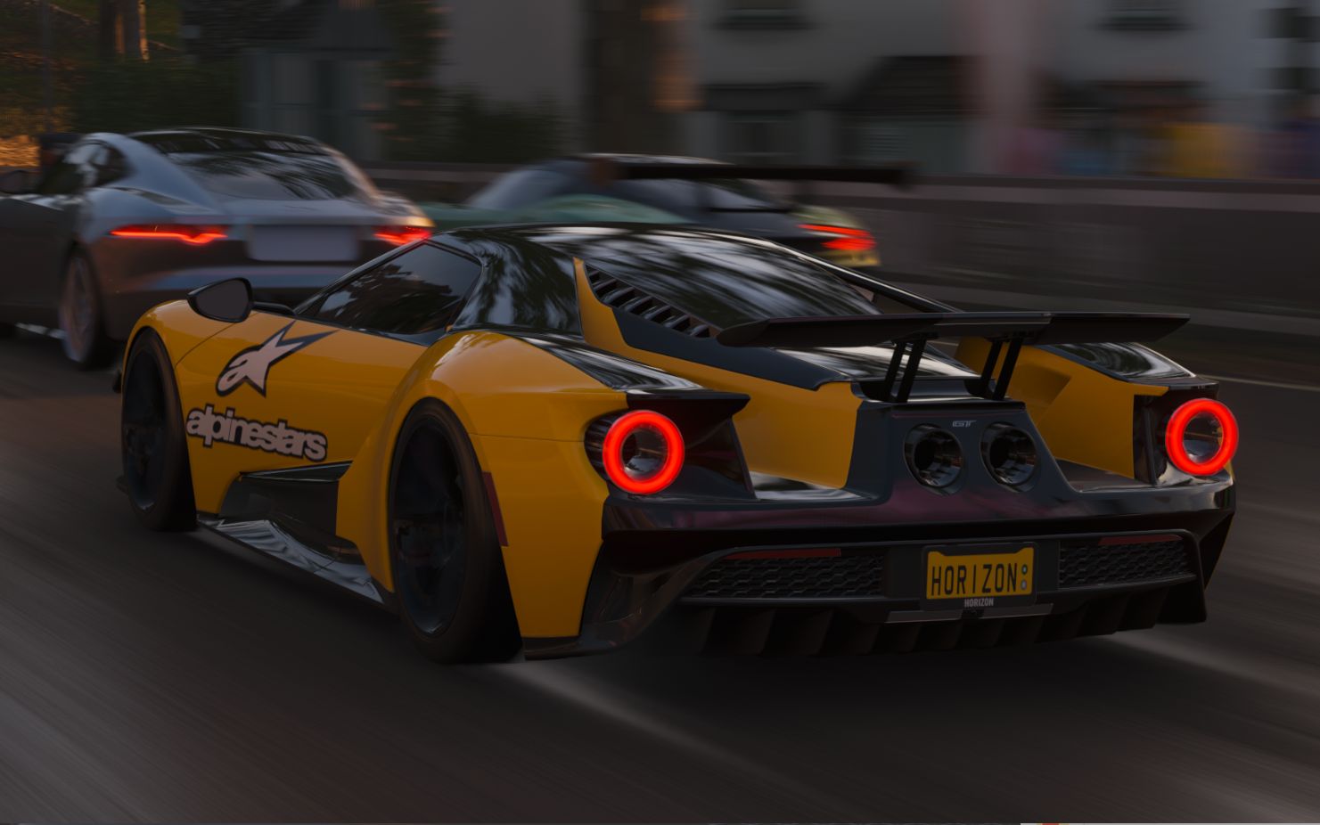 【地平线4】福特gt蓝图环岛_极限竞速地平线4