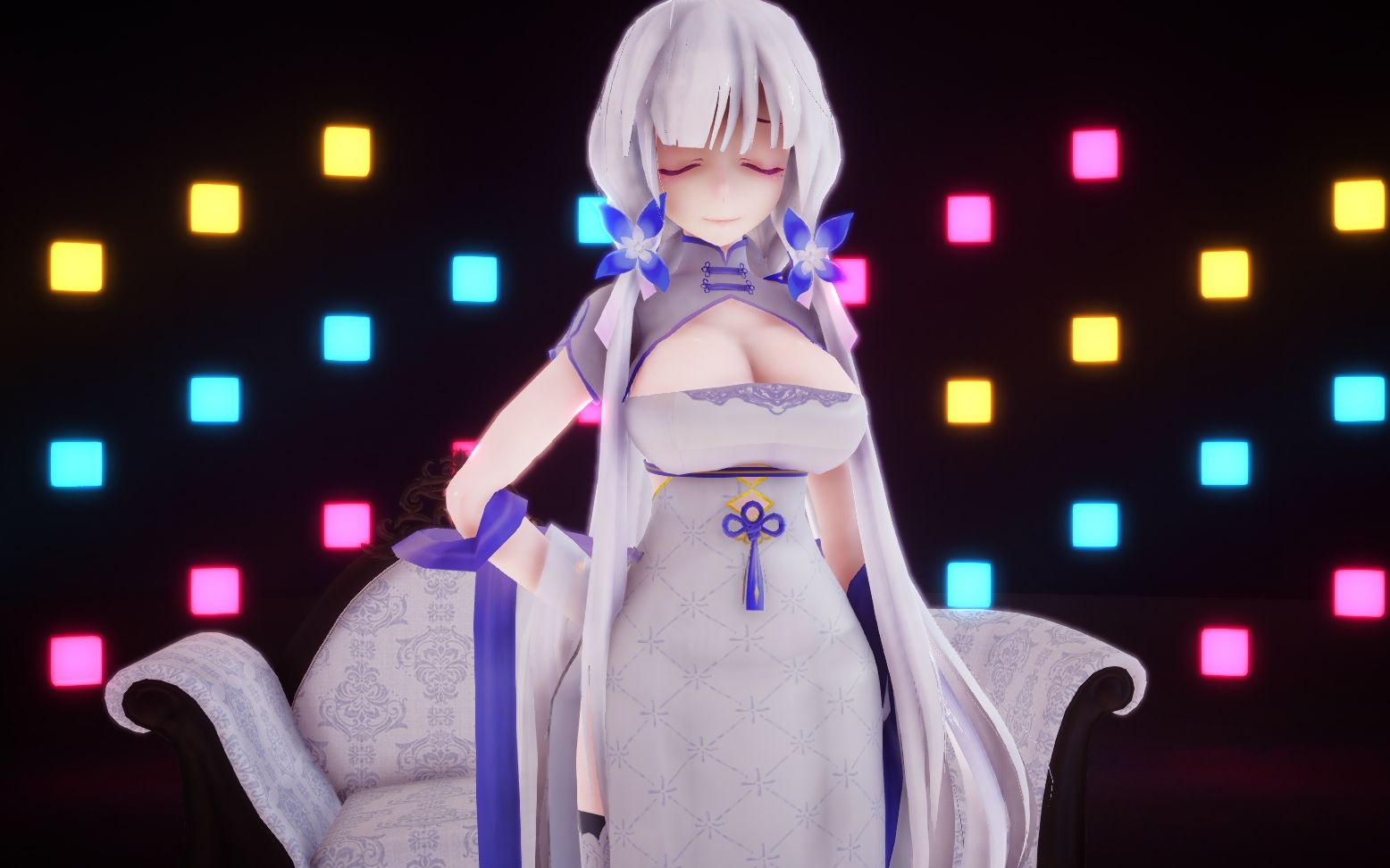 [碧藍航線mmd]旗袍光輝的寄明月