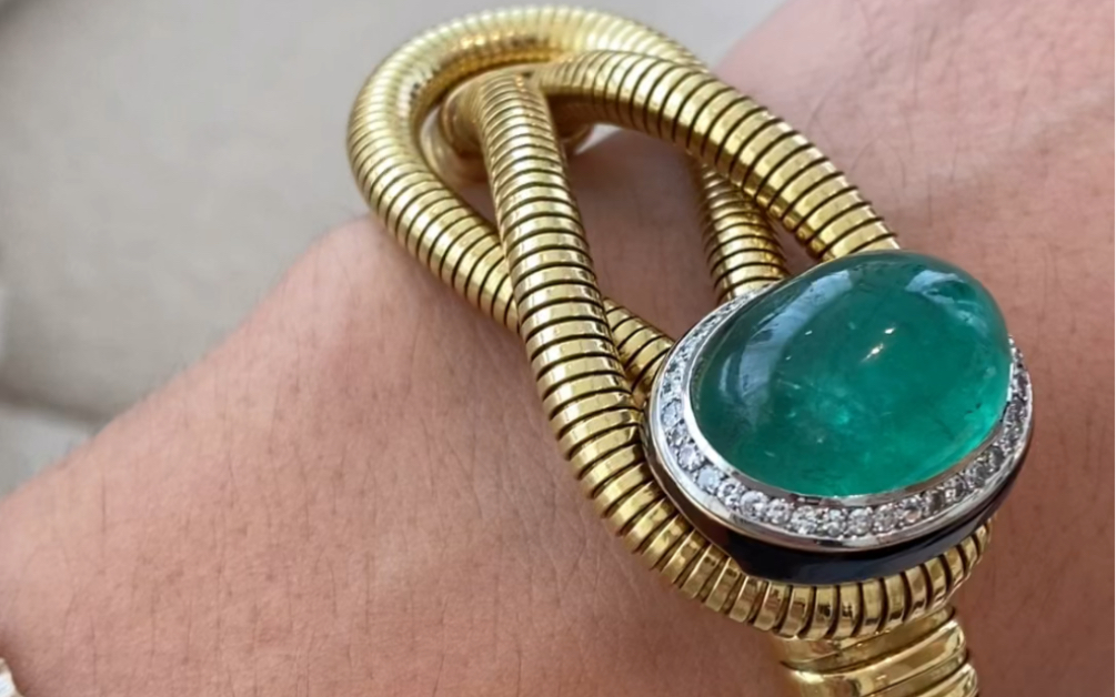 cartier卡地亚祖母绿古董高级珠宝