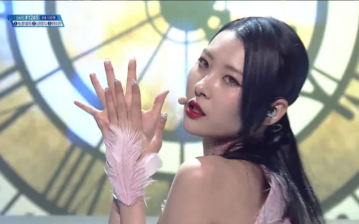 140223李宣美《满月》人气歌谣打歌现场高清重制版