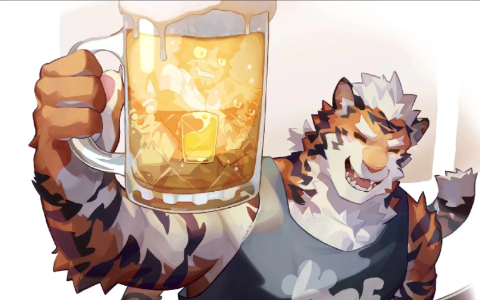 【福瑞兽人】一只虎与一只狼的霸气故事!