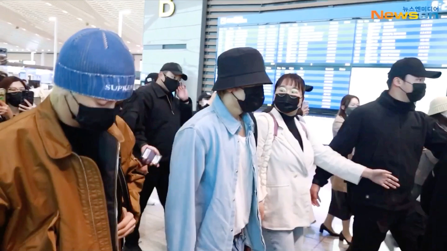 230309 nct dream泰国曼谷巡演 仁川机场出国 媒体跟拍合集