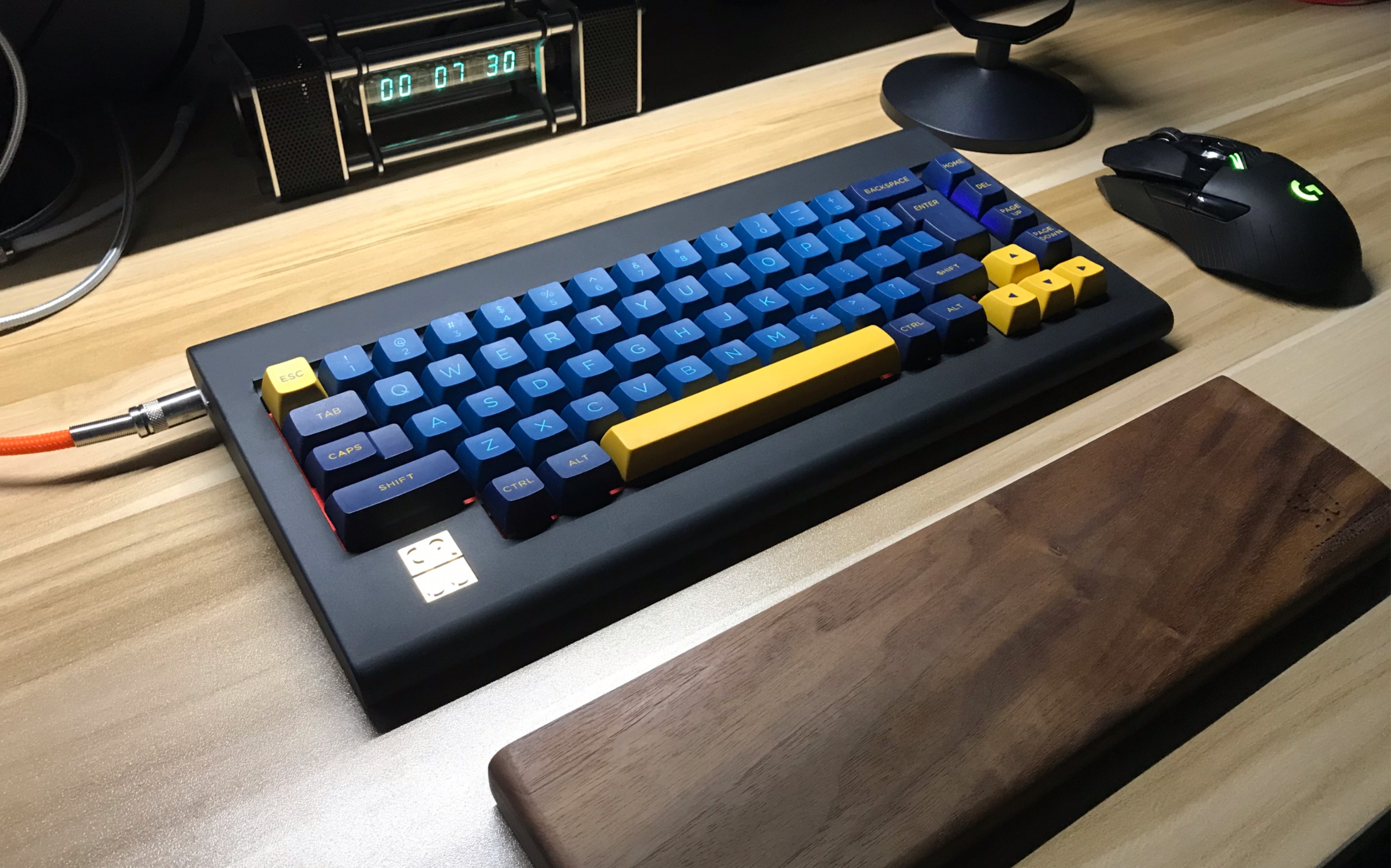 活动 【hj花家】客制化机械键盘复活ca66圣熊猫更换sprint63.5g弹簧