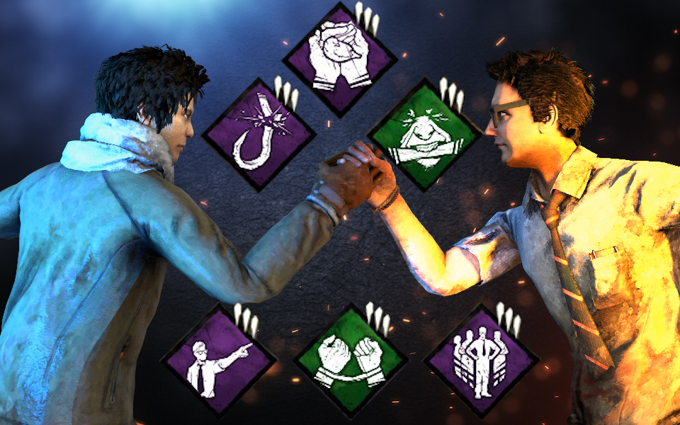 4k黎明杀机超能逃生者系列超能德怀特和超能杰克语