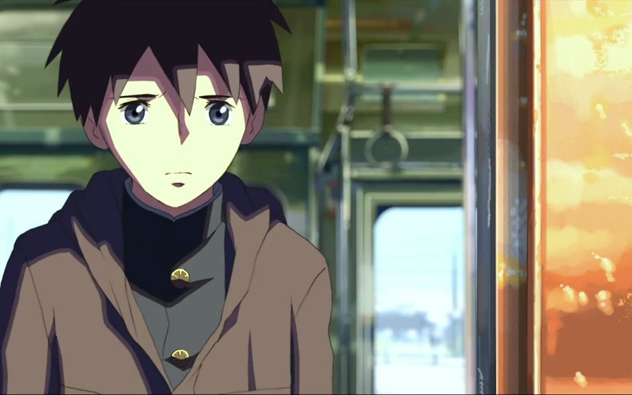 历经种种困难,贵树终于和明里相见了 #秒速五厘米#动漫