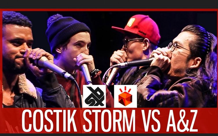 [图]【beatbox】A&Z vs COSTIK STORM | 2017年GBB大赛双人组 | 半决赛