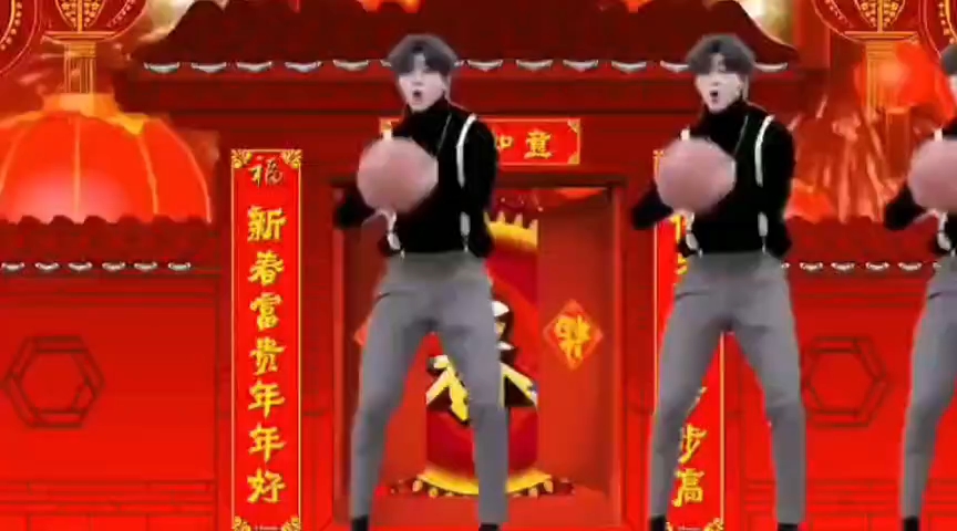 坤哥祝lkun新年快乐