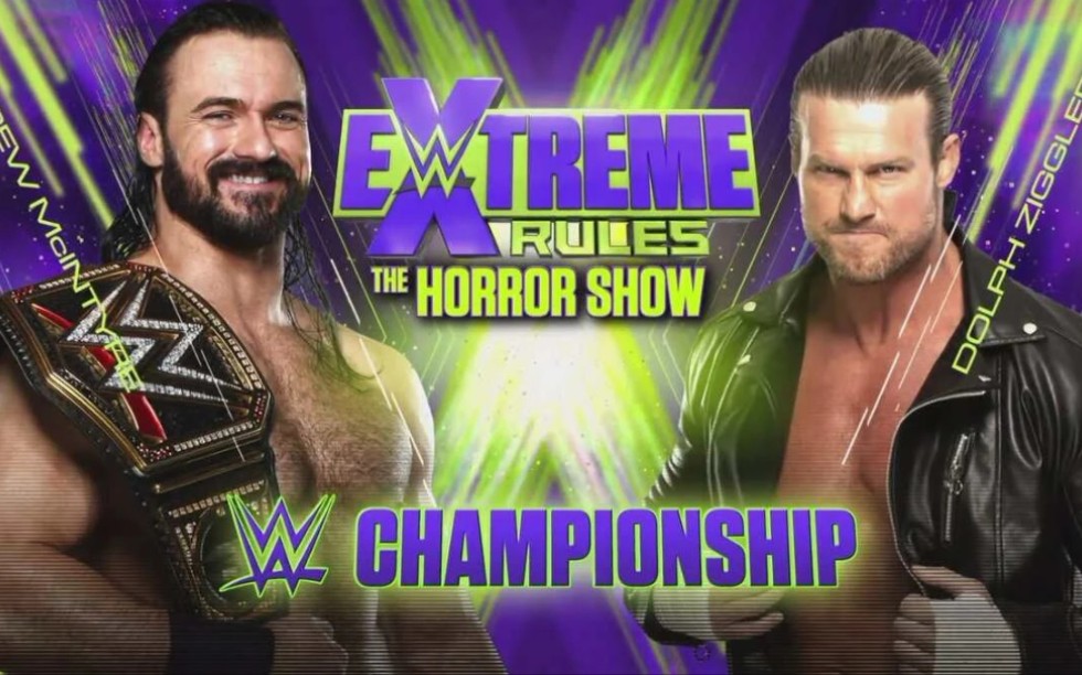 [图]【4★】Drew McIntyre vs. Dolph Ziggle – 2020.Extreme Rules；道夫独享版极限规则赛