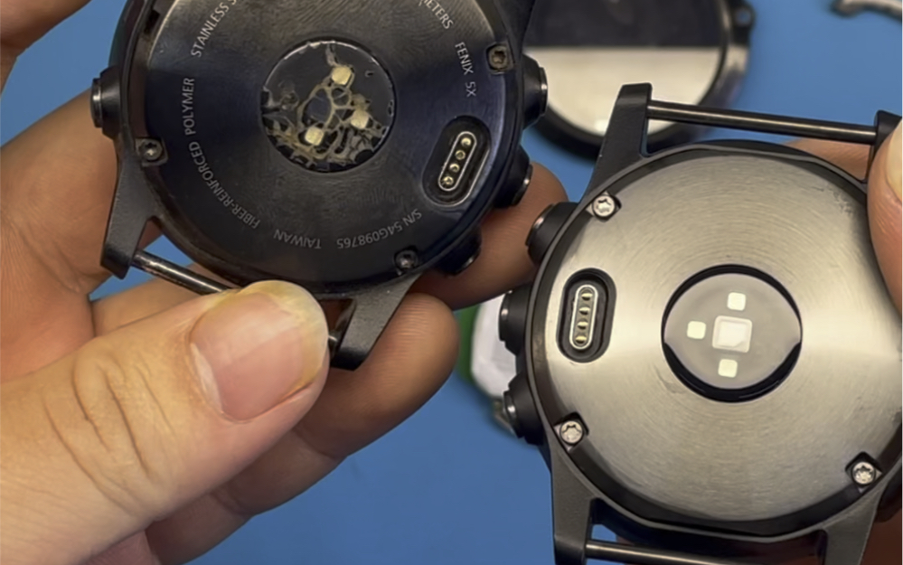 佳明fenix 5x不充电维修 garmin手表维修 #佳明手表维修