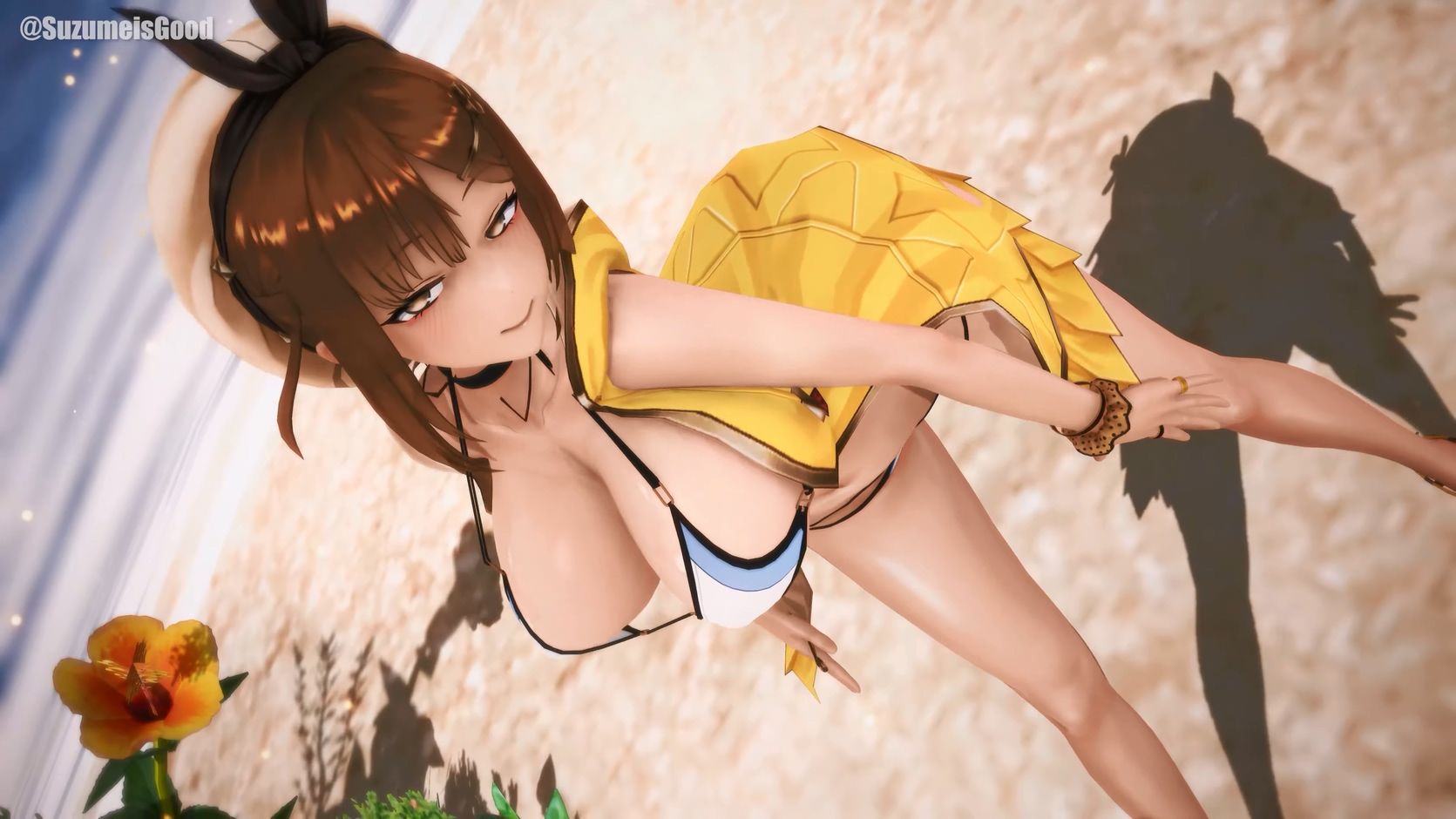 [图]莱莎琳 - Miniskirt【 莱莎的炼金工坊 MMD／4K／60FPS】