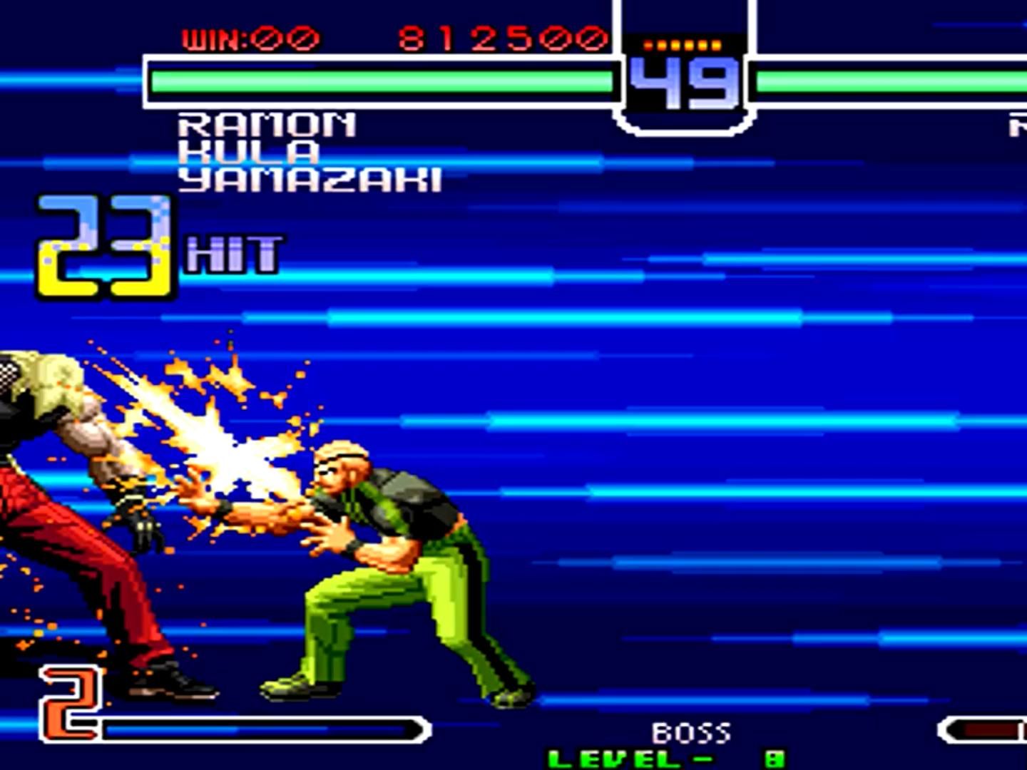 随机选人轻松拿捏,拳皇2002高手表演秀