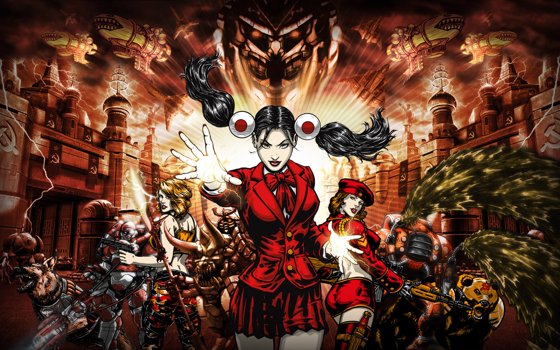 红色警戒三 日本战役 全剧情流程