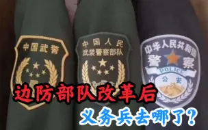 Download Video: 公安边防部队改革后，义务兵去哪了？