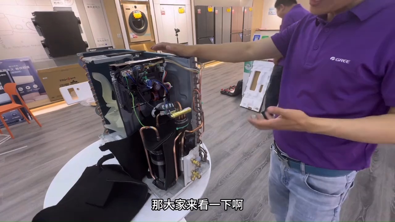 青浦格力门店首拆晶弘空调_减价不减配，同一生产线及售后服务_6年质保_一级能效15匹节补后19___#格力空调_#让世界爱上中国造-75126792204988