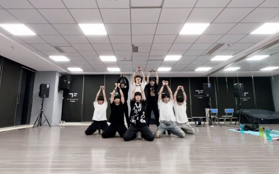 【时代少年团】【tf家族】八人翻跳《criminal》 音源置换