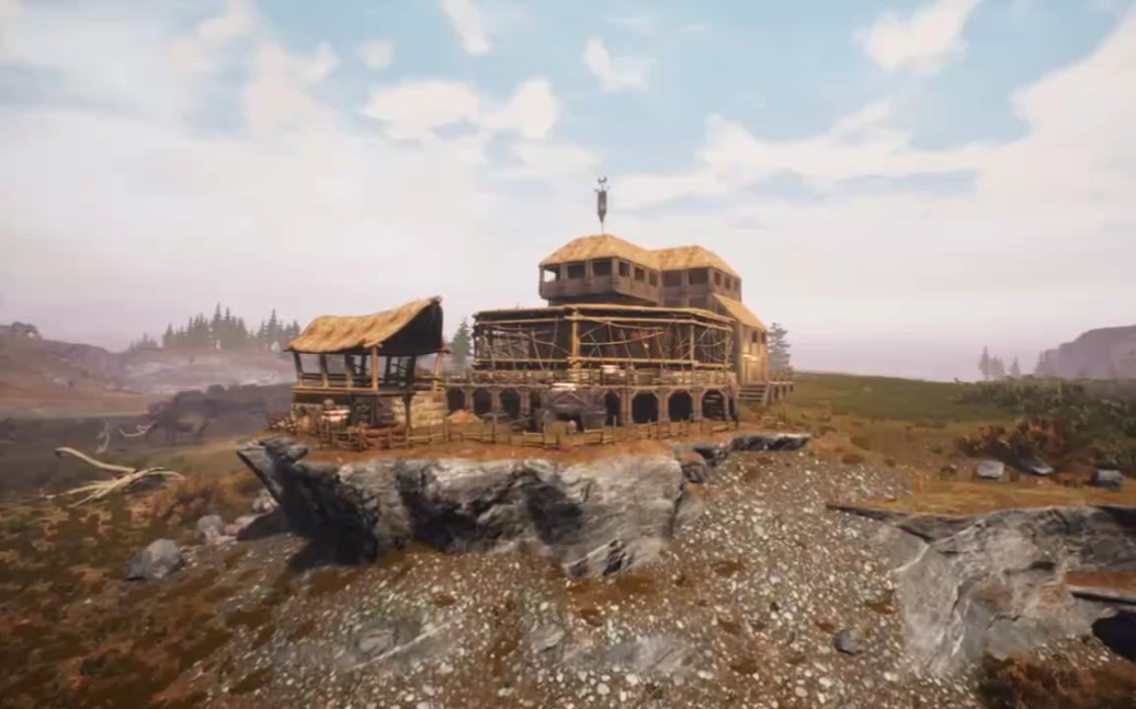 流放者柯南:建造一个动物圈舍(西普塔岛)conan exiles.