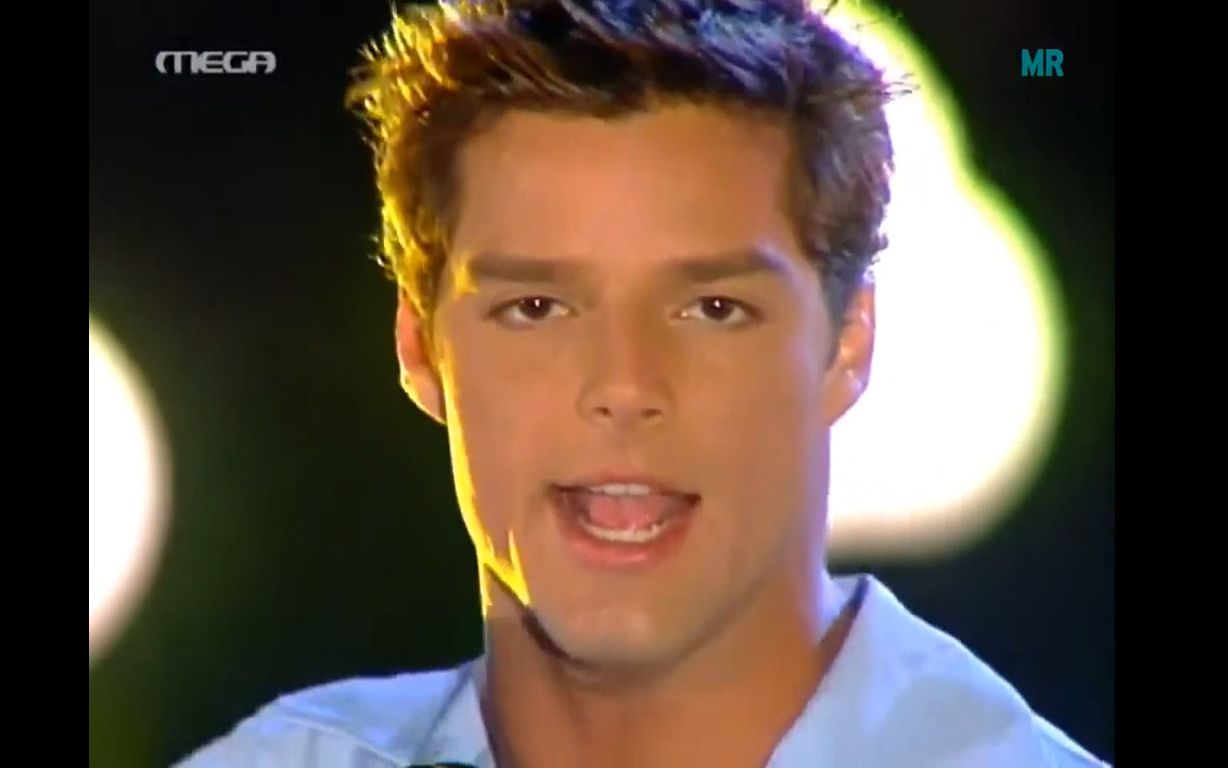 [图]【盛世美颜现场】Ricky Martin - Donde Estaras 1998