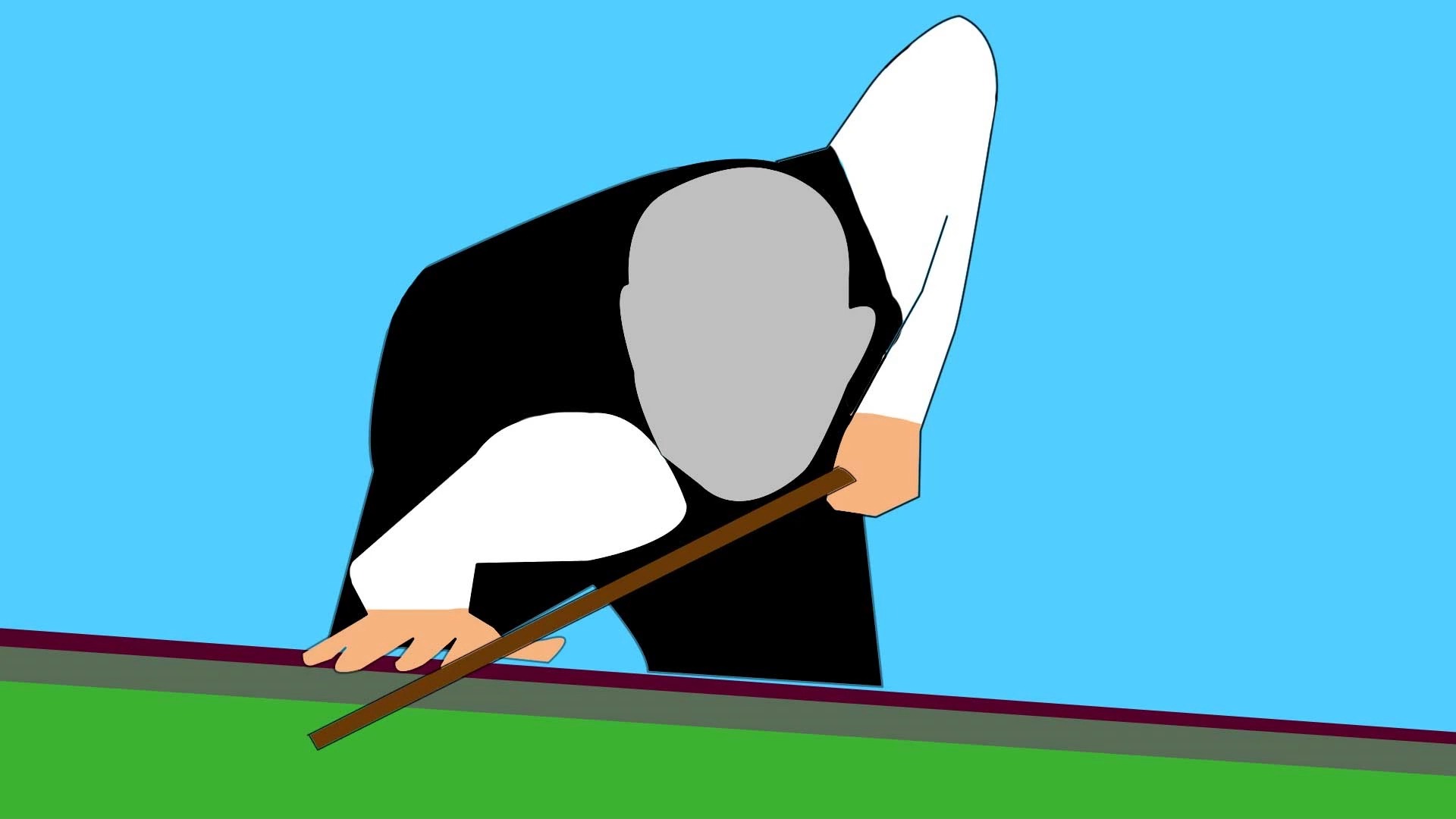 打台球挺胸是大忌(2)