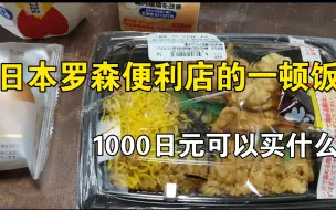 Download Video: 日本留学生的午饭，在罗森便利店用1000日元可以买到些什么？