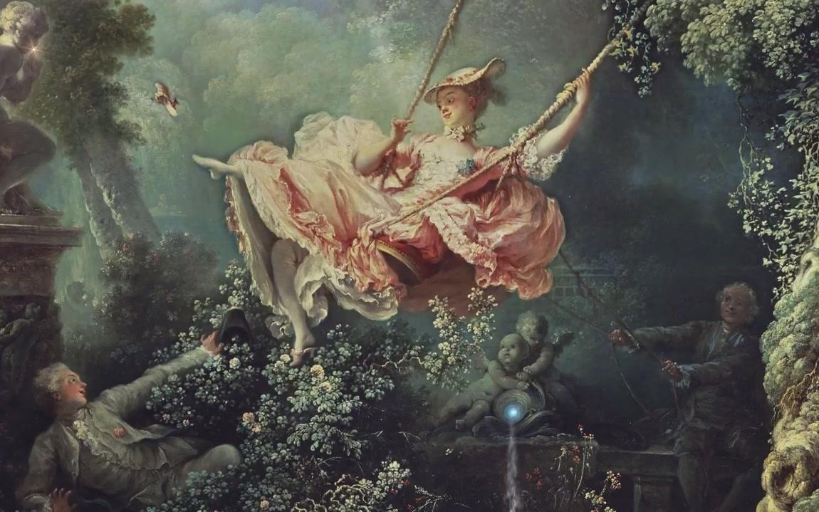 2小时世界名画系列秋千春光水声嬉戏音乐