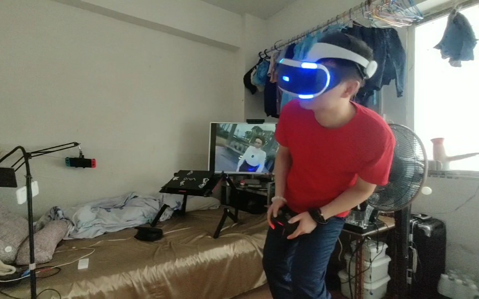 psvr全景电影36Ⱖ— 死角VR 看不见的时间PS4游戏玩家是看不见的,你可以自由地跟随和观察故事中的任何人.哔哩哔哩bilibili