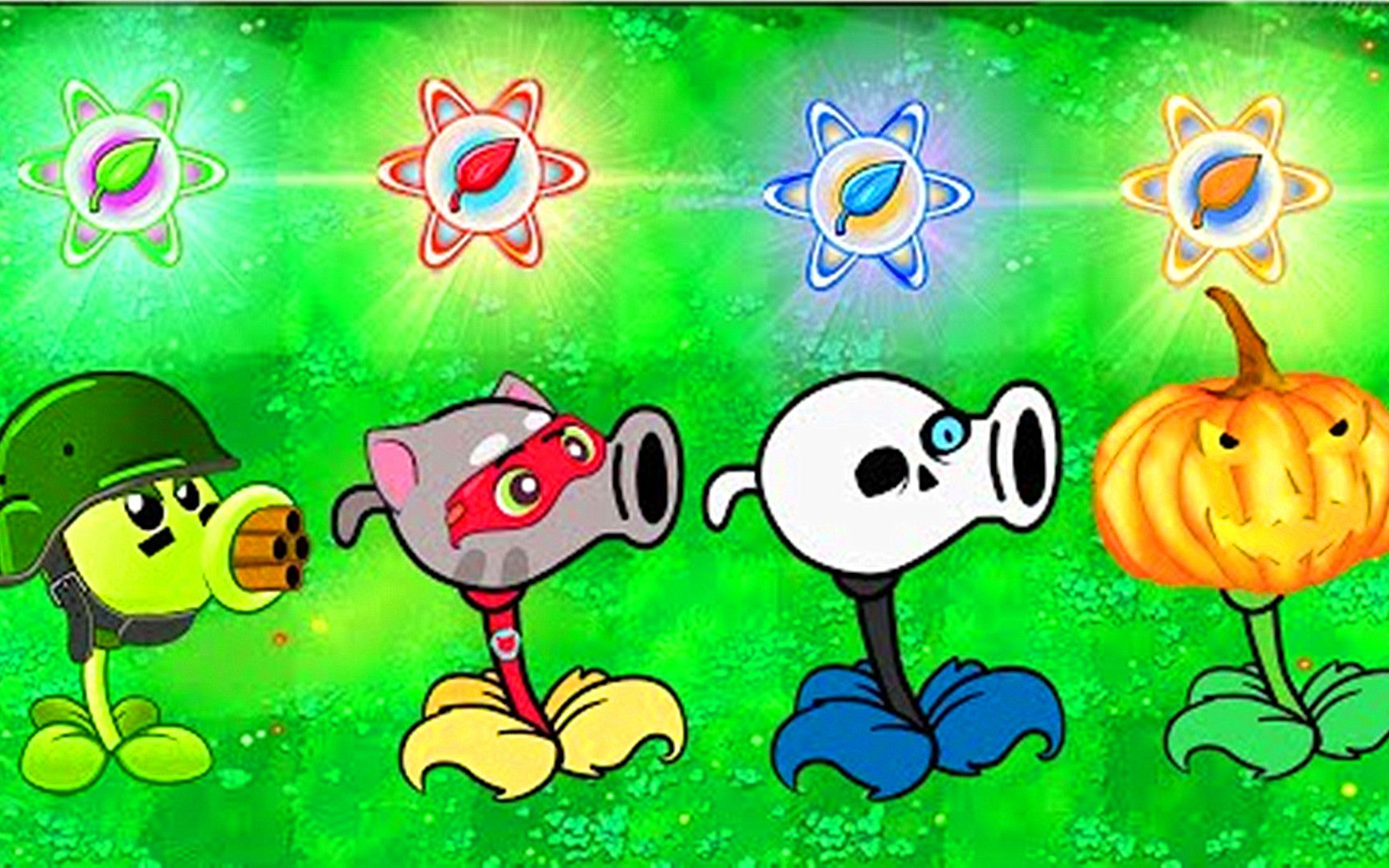 植物大战僵尸:4大超级豌豆强力合体,能击败僵尸boss吗?