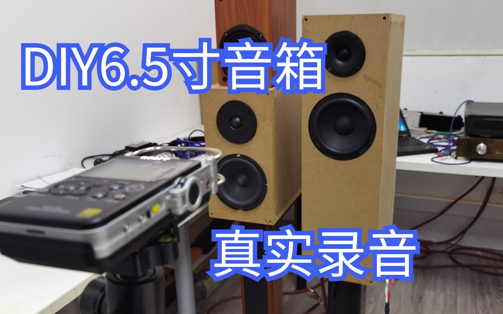 [图]DIY 6.5寸音箱的真实现场录音来了，4首经典曲目，记得戴耳机欣赏