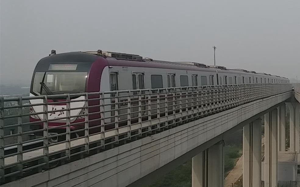 帝都风景北京地铁povpart5815号线右侧景pov马泉营出地段南法信出地段