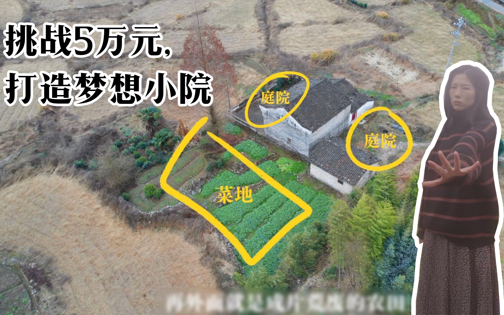 预算只有5万,能否打造出自己的理想田园小院哔哩哔哩bilibili