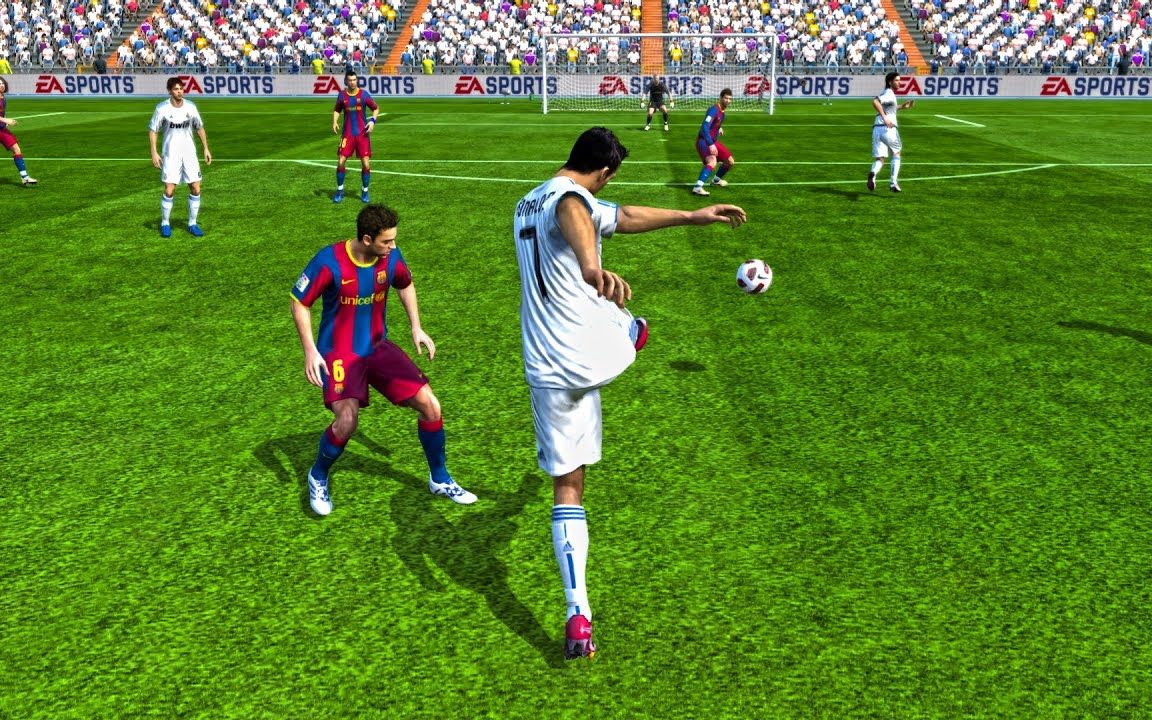 [图]【游戏进化史】从 FIFA1994 年到 FIFA2023d的远射