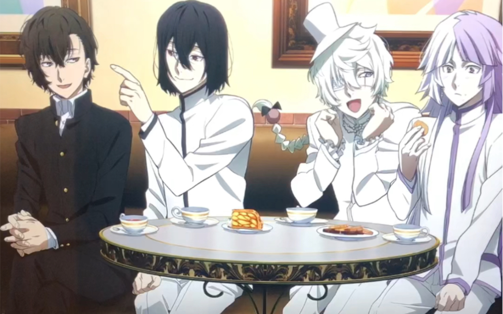 一人四役 给文豪野犬官图配音,依旧配个新年系列吧