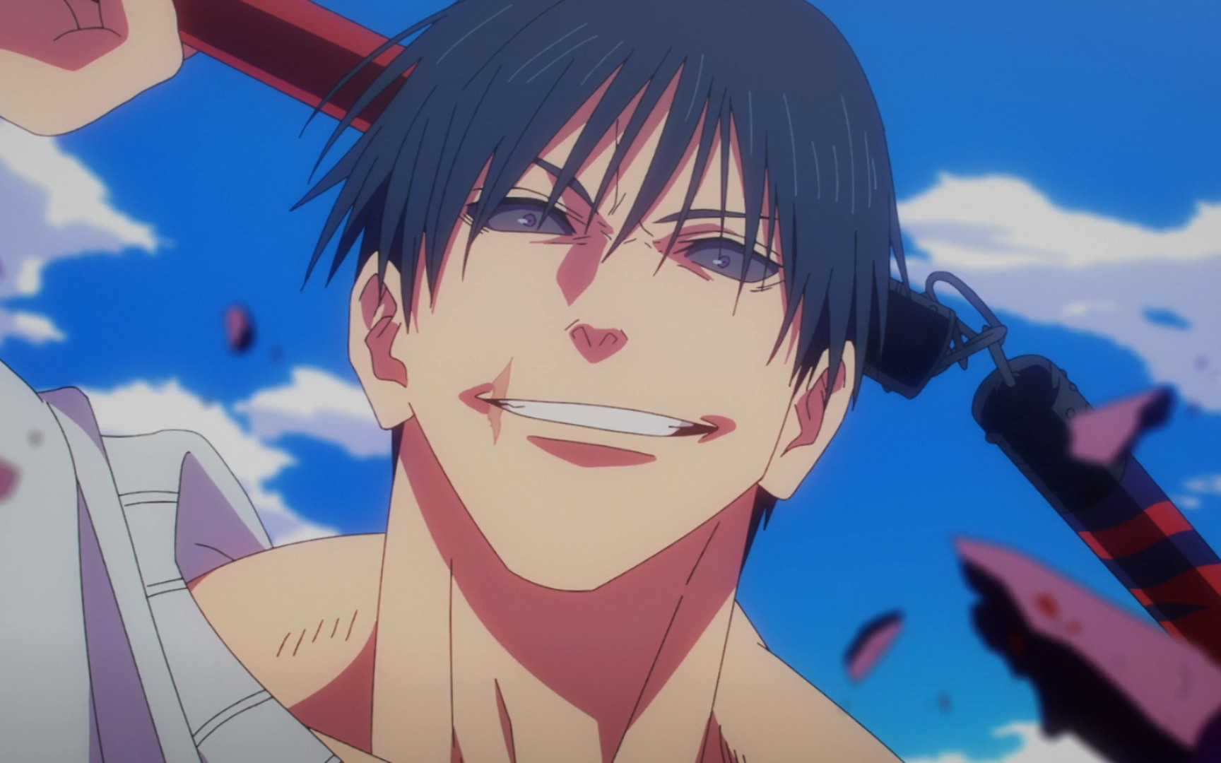 伏黑甚尔vs陀艮,天与暴君压迫力拉满,单方面虐杀![咒术回战涉谷事变]