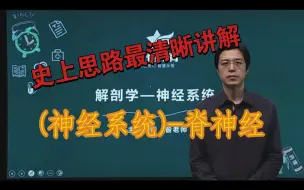 Download Video: 解剖学-神经系统-脊神经    史上思路最清晰讲解