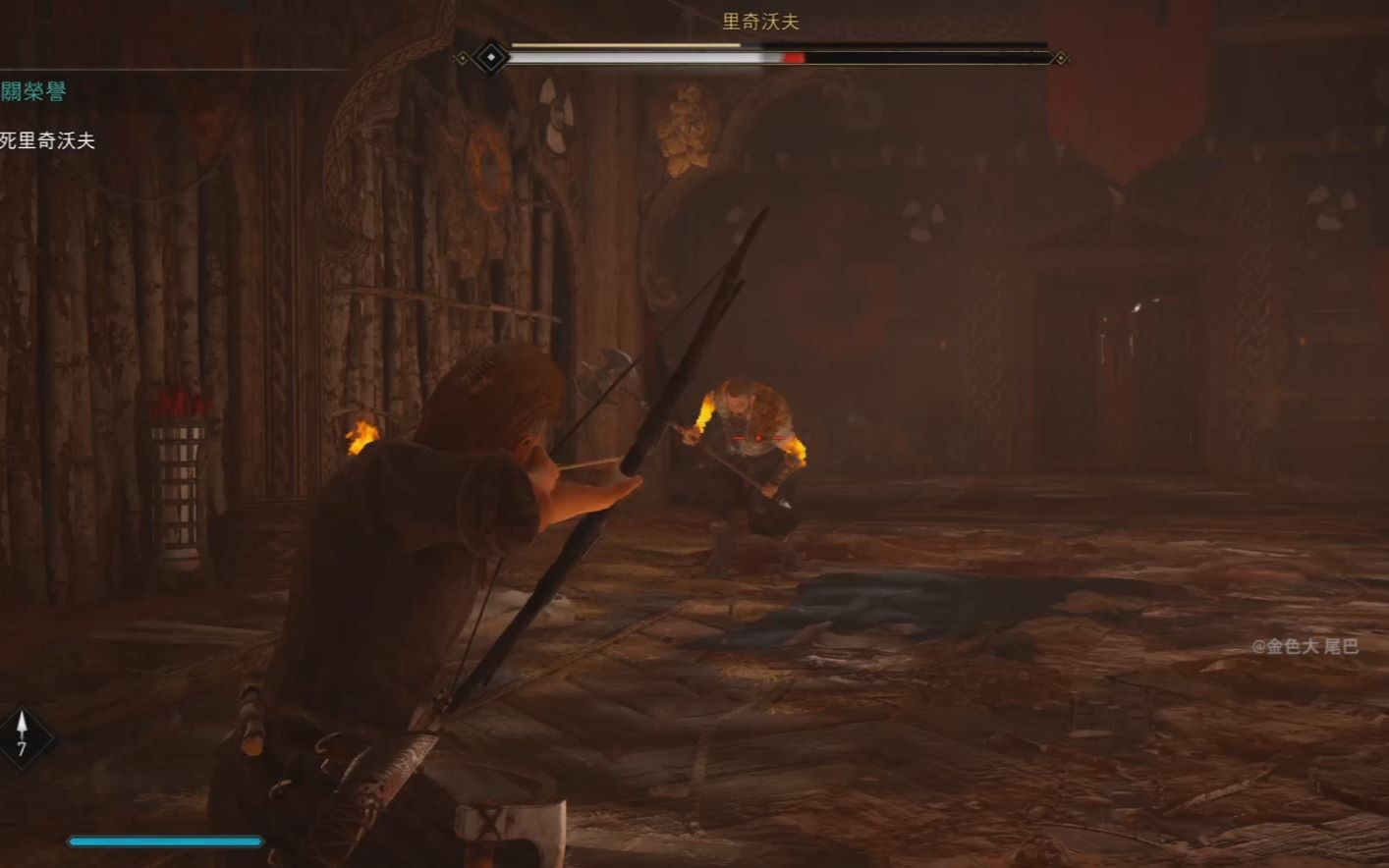 刺客信条英灵殿狼吻者复仇之路第一个boss