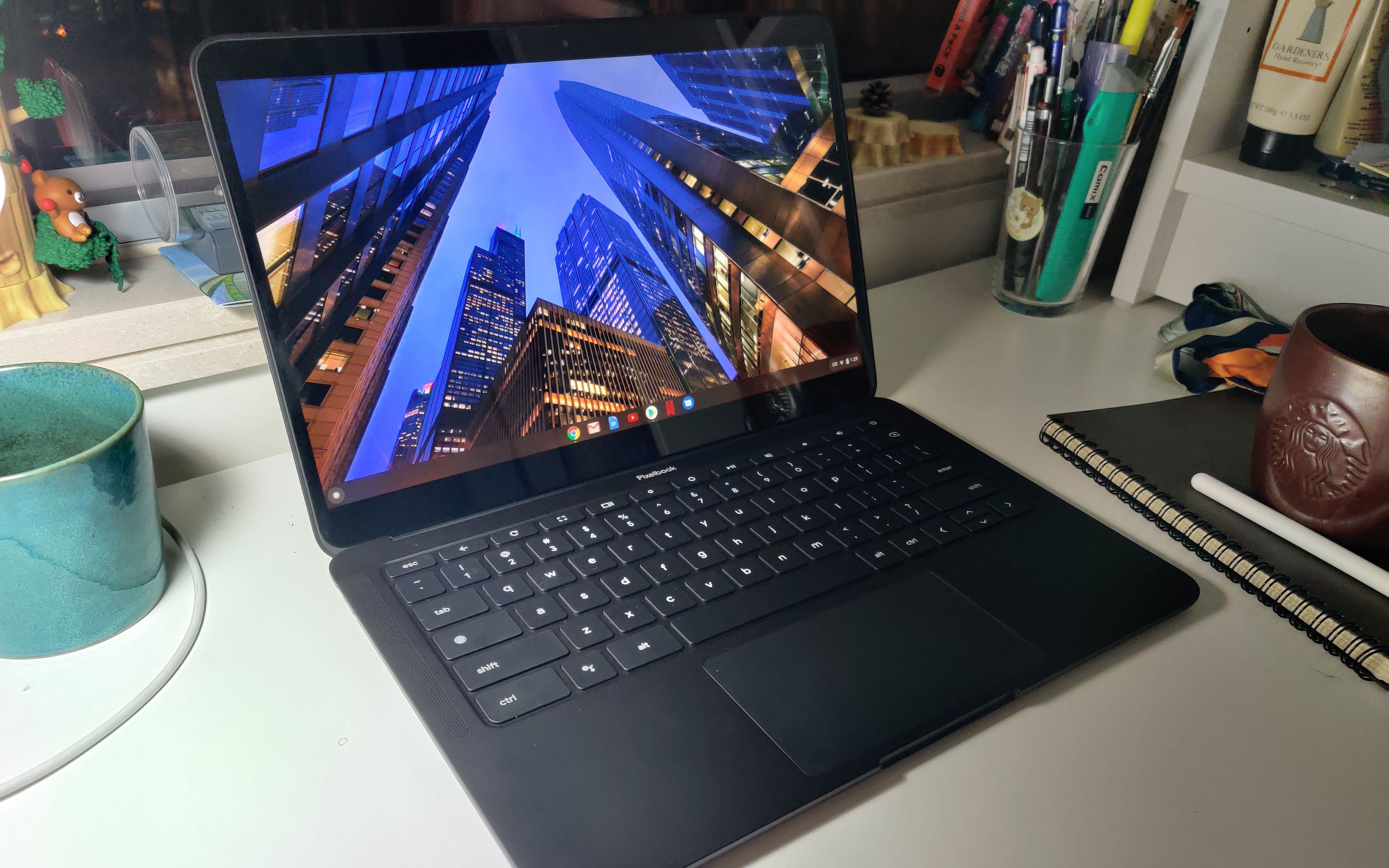 开箱 pixelbook go - google 的 chromebook