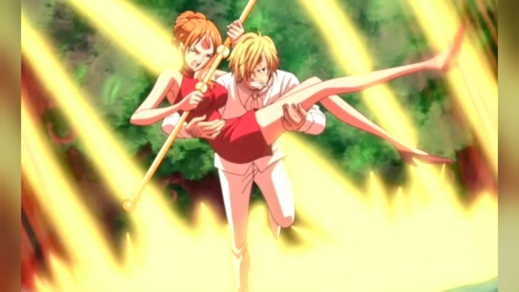 海贼王里面的公主抱