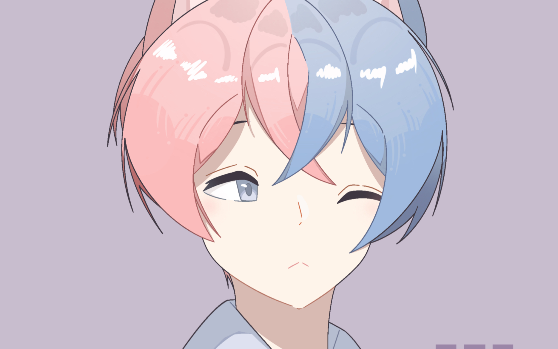 【沝沝djko 绘画过程】左侧脸战士来尝试右侧脸啦!