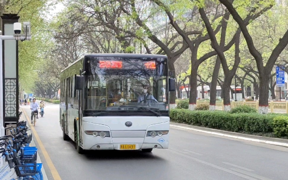 西安公交车纯电动图片