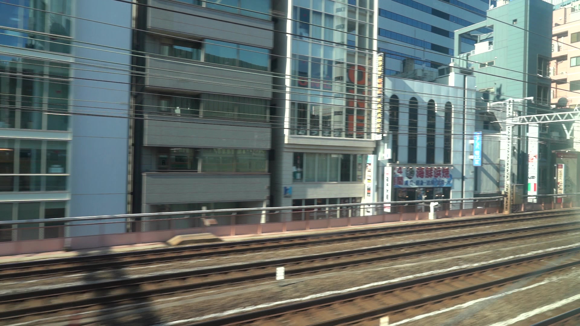 【4k】【东海道本线】【双层火车】新桥-东京green car二层左前视角
