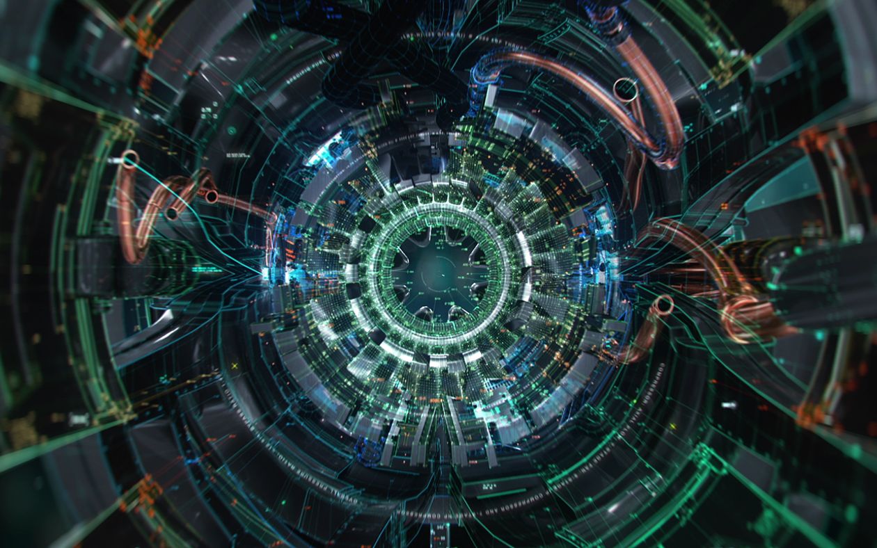 样片006:未来科技感全息影像 波音公司100周年庆