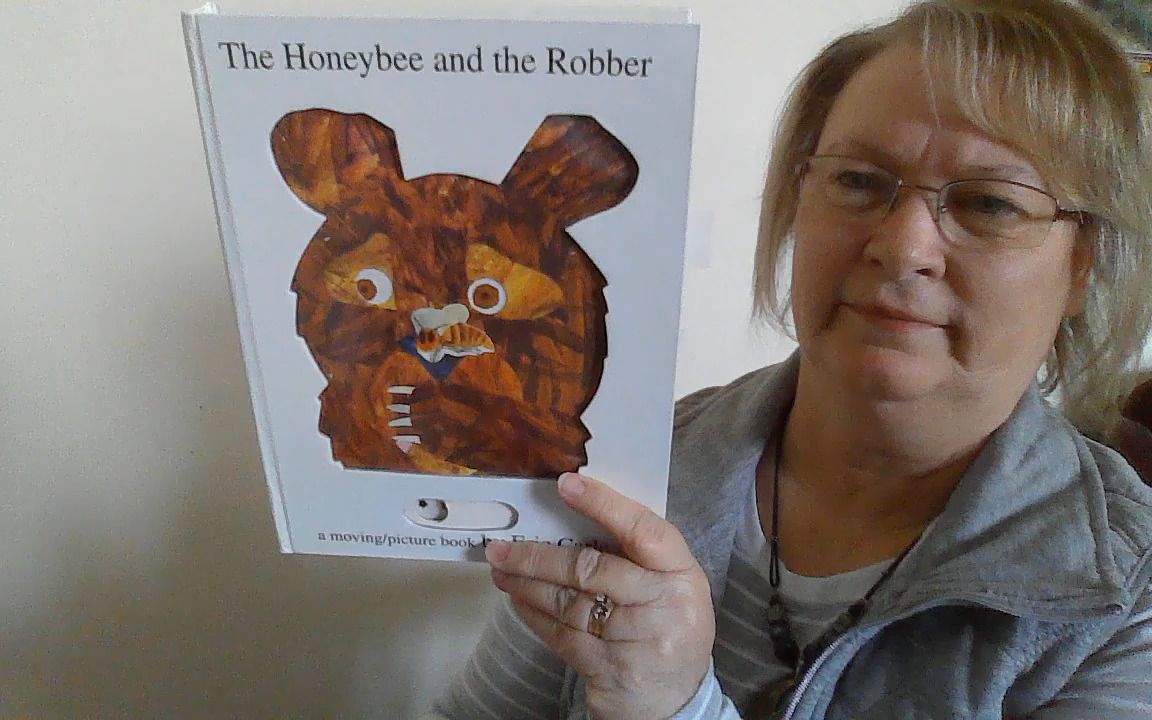 [图]The Honeybee and the Robber byEric Carle卡尔老爷爷经典儿童英文启蒙绘本