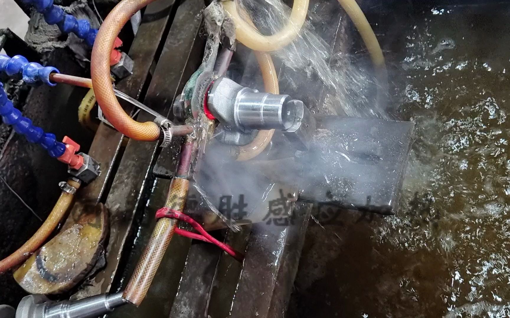 曲轴超音频淬火机 开合式感应器 高频淬火机对曲轴淬火 曲轴轴颈表面