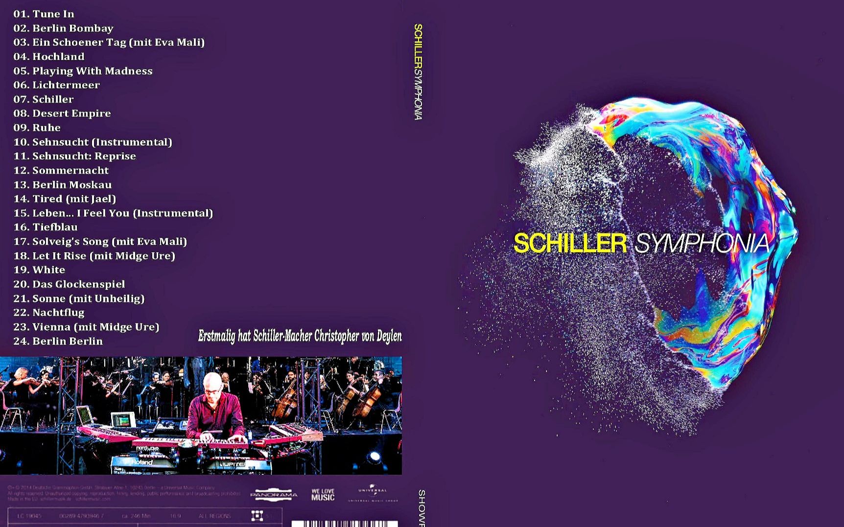 (HIRes)喜乐电子乐队 Schiller  Symphonia 2014(蓝光)哔哩哔哩bilibili