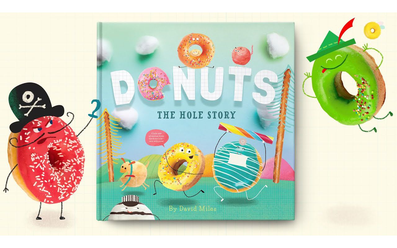 [图]Donuts： The Hole Story ｜ A Read Aloud Story from @VooksStorybooks