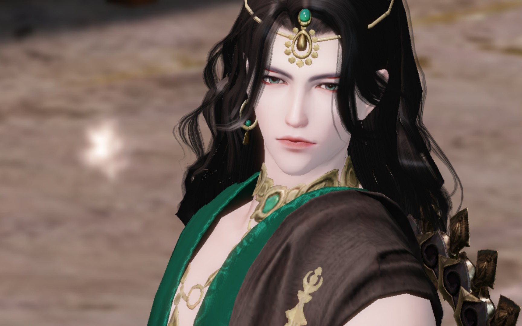 【帅气阿柔/成男捏脸】《一梦江湖》_伽蓝成男捏脸_第一期