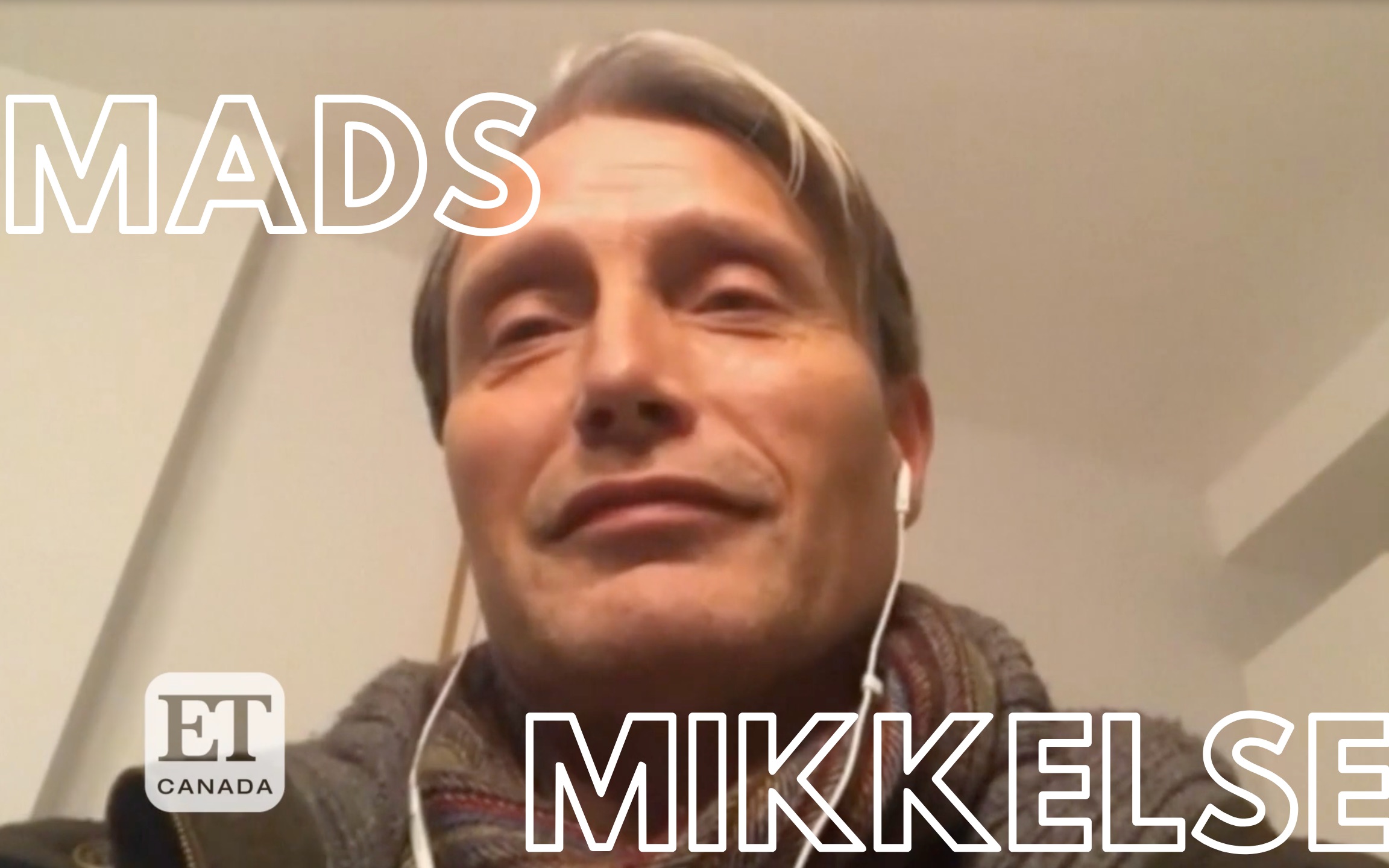 「Mads Mikkelsen」麦叔接受ET Canada关于神奇动物在哪里3的采访/自翻_哔哩哔哩_bilibili