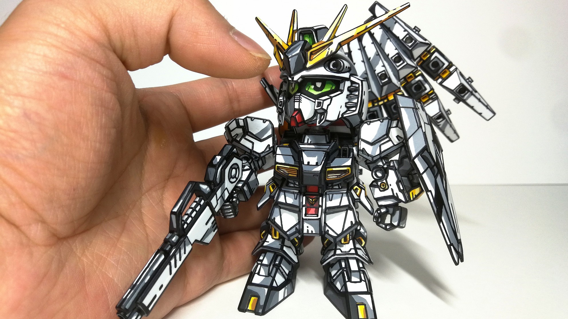 rx93sd重牛高达二次元涂装流程